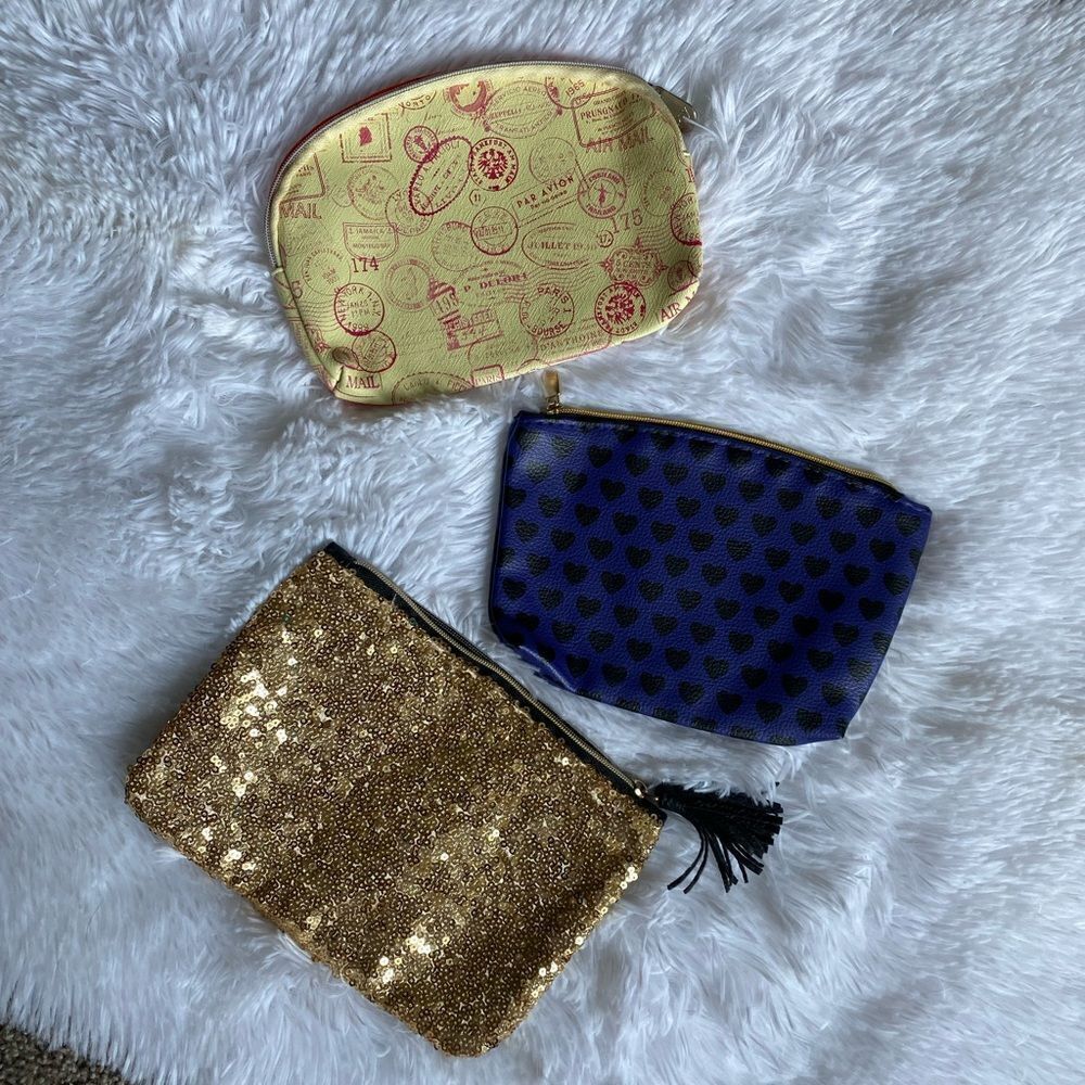 ipsy Makeup Bags Bundle 3 Total‎